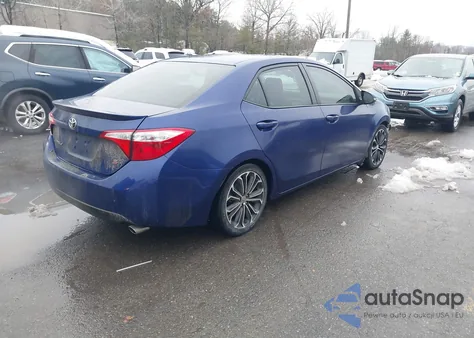2016 Toyota Corolla S Plus z USA, uszkodzony, nr VIN 2T1BURHE3GC517097